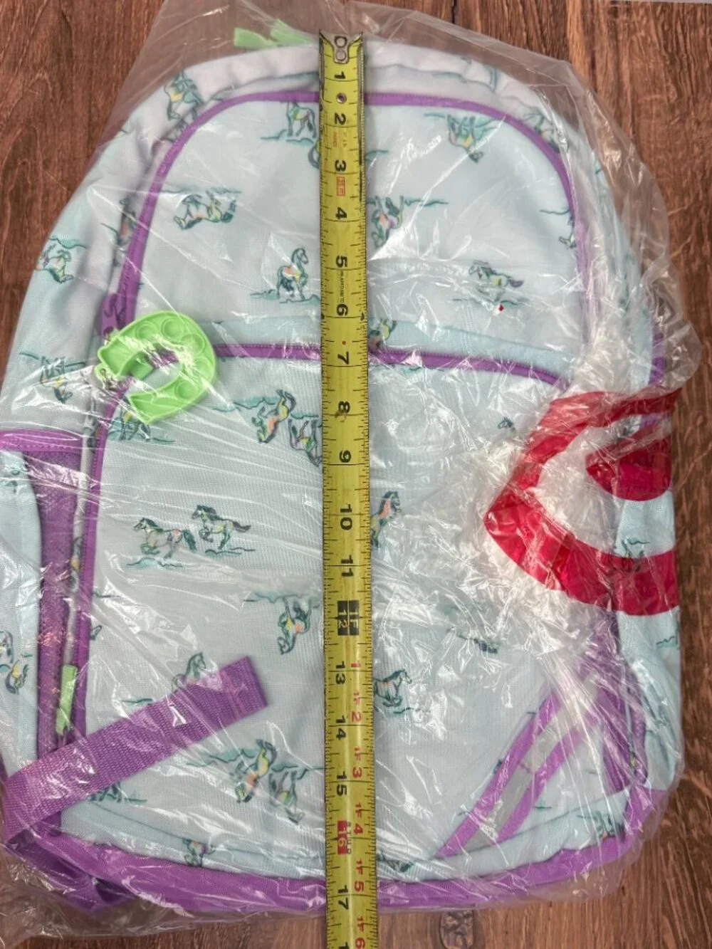 Cat & Jack NWT Horse Backpack Purple 17